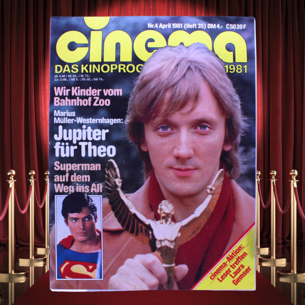 Cinema Magazin Nr. 4 (1981) | Poster Edition | Wir Kinder vom Bahnhof Zoo | Superman II